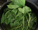 ねばねばが美味！モロヘイヤの納豆和え作り方1写真