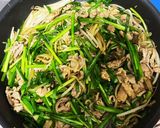 豚肉もやしニラ炒め作り方4写真