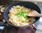娘も作れる！ズボラに作るエビ塩炒飯作り方8写真