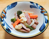 ソーセージと冷凍野菜の辛子マヨネーズ炒め作り方4写真