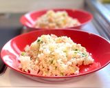 娘も作れる！ズボラに作るエビ塩炒飯作り方9写真