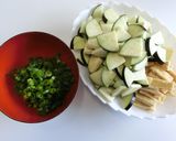 なすと豚ひき肉の炊き込みご飯作り方2写真