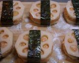 定番♡レンコンのはさみ揚げ作り方4写真
