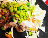 野菜たっぷり美人焼うどん極UMAMI美人作り方8写真