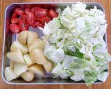 鮭と野菜のみそチーズ焼き作り方4写真