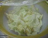 ★白菜とブロッコリーのマヨチーズ焼き★作り方1写真