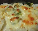 ★白菜とブロッコリーのマヨチーズ焼き★作り方5写真