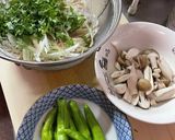ネギと野菜の豚バラ漬け作り方1写真