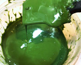 混ぜるだけ☆全卵使用の濃厚抹茶アイス作り方8写真