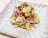 粒マスタードとウインナーのポテトサラダ作り方5写真