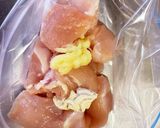 焼き鶏胸肉のねぎ塩作り方1写真