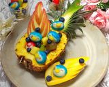 ポッチャマのびっくり白玉フルーツポンチ!作り方30写真