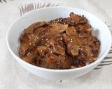 【豚丼】肉を香ばしく柔らかく作り方12写真