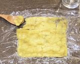 ラップのみ!ミキサー不要のバナナジュース作り方9写真