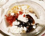明太もちチーズもんじゃ作り方2写真