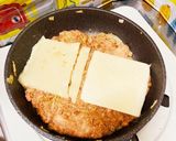 明太もちチーズもんじゃ作り方5写真