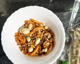 カキピーカレー味で簡単おつまみ作り方3写真