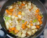 『肉じゃが♡』～九州醤油で濃い味付け～作り方6写真