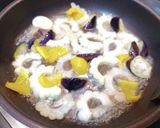 超簡単!白ゴーヤと夏野菜の味噌炒め!!作り方3写真
