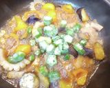 超簡単!白ゴーヤと夏野菜の味噌炒め!!作り方5写真