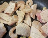 カジキマグロのモリンガジェノベーゼ和え作り方5写真