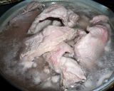 圧力鍋を使って☆牛すじカレー作り方1写真