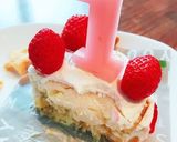 塩せんべいで簡単☆1歳バースデーケーキ作り方10写真