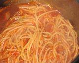普通の基本のトマトソースパスタ作り方6写真