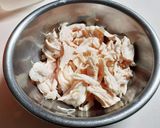 ニラとささみのコチュジャン味噌マヨ和え作り方4写真