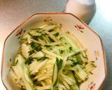 エノキときゅうりの中華おかか和え作り方2写真