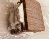 ウエハース消費に☆クリームサンドCAKE作り方6写真
