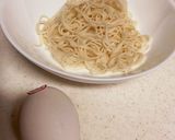 余ったそうめん消費に☆目玉焼きソース味作り方1写真