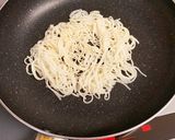 余ったそうめん消費に☆目玉焼きソース味作り方2写真