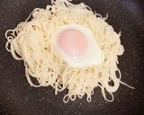 余ったそうめん消費に☆目玉焼きソース味作り方5写真