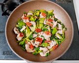 豚肉と野菜のピーカン炒め作り方5写真