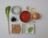 美味!濃厚ビーガン中華!トマト炸醤麺作り方1写真