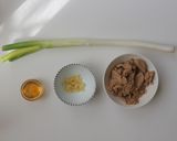 箸が止まらない!ネギ塩焼肉風ソイミート作り方1写真