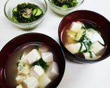 ◇豆腐と青じその簡単卵とじおすまし◇作り方8写真