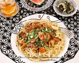 カレーパスタ作り方4写真