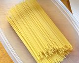 レンジで作る！しめじとツナの和風パスタ作り方1写真