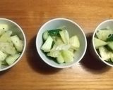 胡瓜と青リンゴのサラダ作り方6写真
