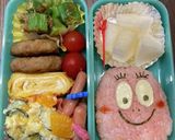 89キャラ弁　バーバパパ作り方3写真