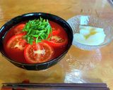 貝出汁のトマト蕎麦作り方7写真