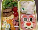 90キャラ弁 トイストーリー ロッツォ作り方3写真