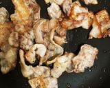 カリカリ豚肉と大盛りキャベツの炒め物作り方2写真