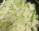 カリカリ豚肉と大盛りキャベツの炒め物作り方5写真