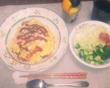ごちそう風！ふわふわシーフードオムライス作り方8写真