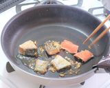 アレルギー対応!鮭のトマトクリームパスタ作り方6写真