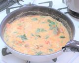 アレルギー対応!鮭のトマトクリームパスタ作り方8写真
