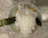 スパムもどき？テリヤキソーセージおにぎり作り方7写真
